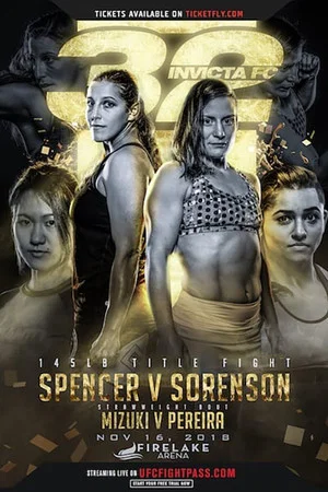 Постер: Invicta FC 32: Spencer vs. Sorenson
