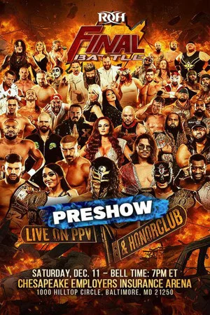 Постер: ROH Final Battle 2021 - Pre-Show