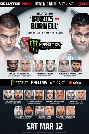 Постер: Bellator 276: Borics vs. Burnell