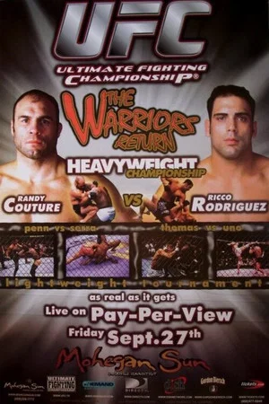 Постер: UFC 39: The Warriors Return