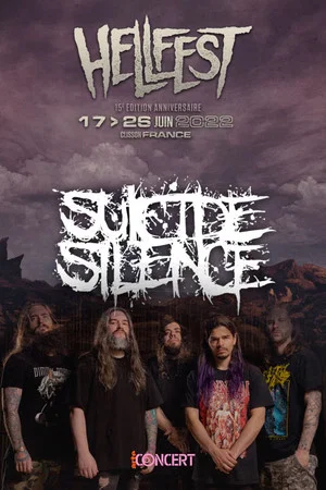Постер: Suicide Silence au hellfest 2022