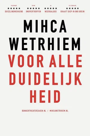 Постер: Micha Wertheim: Voor Alle Duidelijkheid