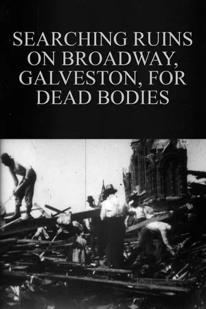 Постер: Searching Ruins on Broadway, Galveston, for Dead Bodies