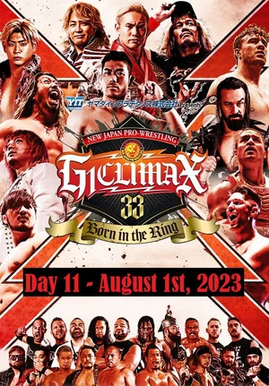 Постер: NJPW G1 Climax 33: Day 11