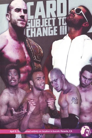 Постер: PWG: Card Subject To Change III