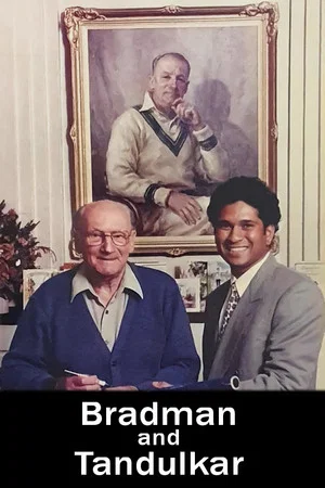 Постер: Bradman and Tendulkar