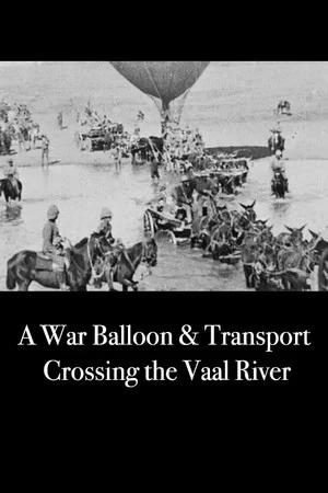 Постер: A War Balloon and Transport Crossing the Vaal River