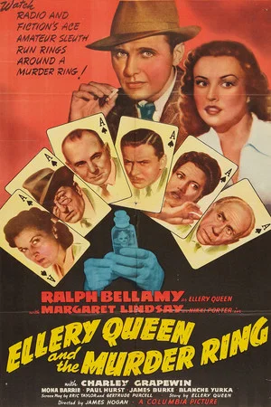 Постер: Ellery Queen and the Murder Ring