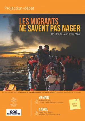 Постер: Les migrants ne savent pas nager