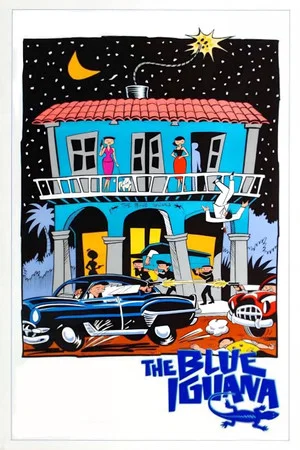 Постер: The Blue Iguana