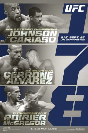 Постер: UFC 178: Johnson vs. Cariaso