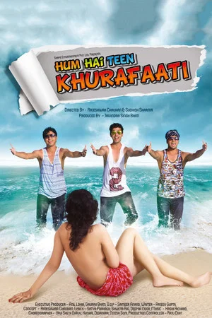 Постер: Hum Hai Teen Khurafaati