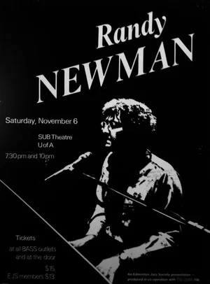 Постер: I Am, Unfortunately, Randy Newman