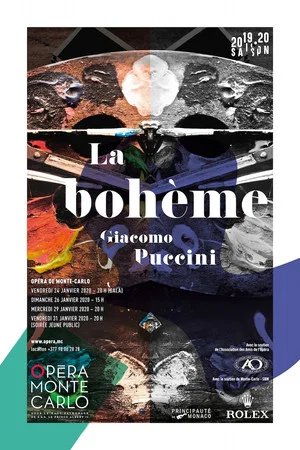Постер: La bohème – Opéra de Monte Carlo