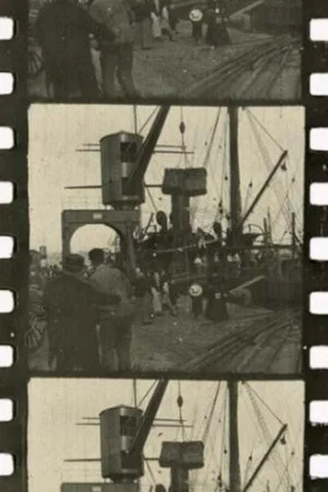 Постер: Disembarking from a steam boat