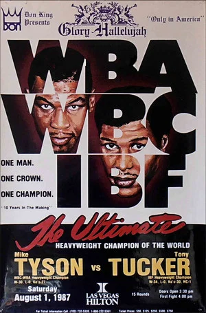 Постер: Mike Tyson vs Tony Tucker