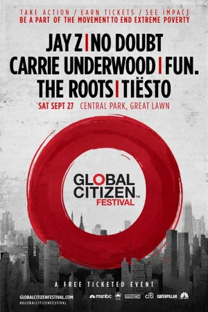 Постер: Global Citizen Festival 2014