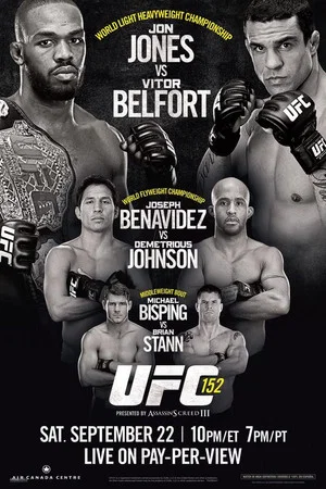 Постер: UFC 152: Jones vs. Belfort