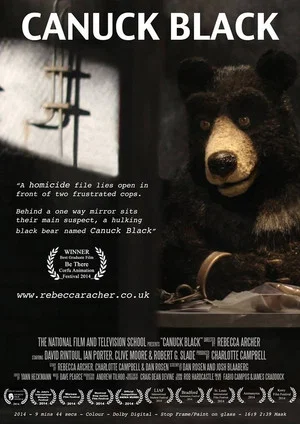 Постер: Canuck Black