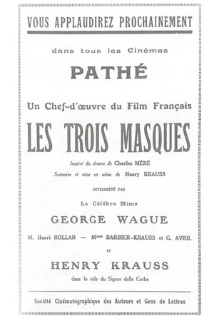 Постер: Les Trois masques