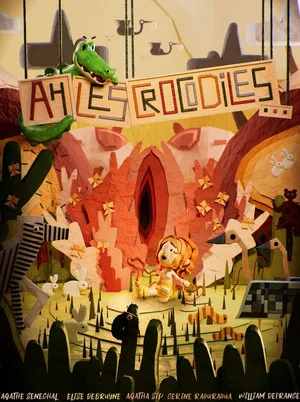 Постер: Oh the crocodiles...