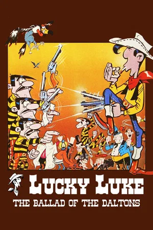 Постер: Lucky Luke: The Ballad of the Daltons