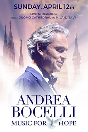 Постер: Andrea Bocelli: Music For Hope - Live From Duomo di Milano