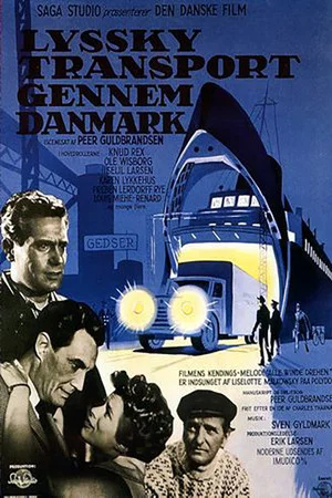 Постер: Lyssky transport gennem Danmark