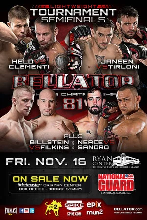 Постер: Bellator 81