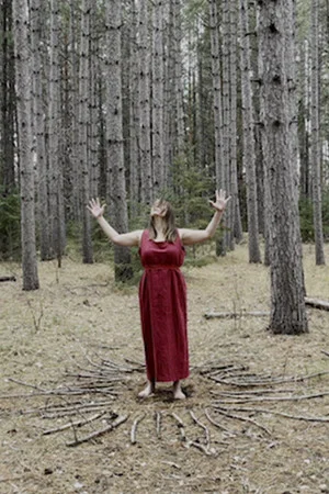 Постер: waawiyebii'ige: She Draws a Circle