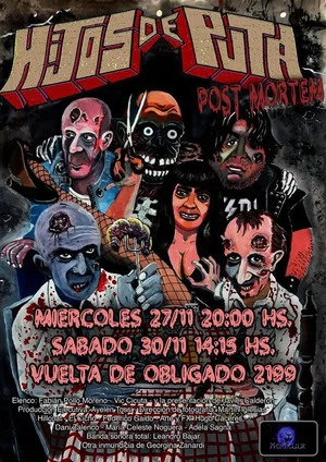 Постер: Hijos de puta post mortem