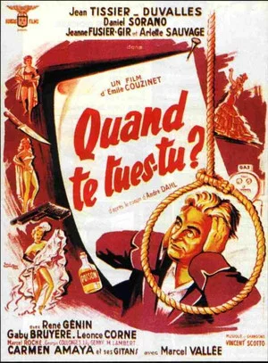 Постер: Quand te tues-tu ?