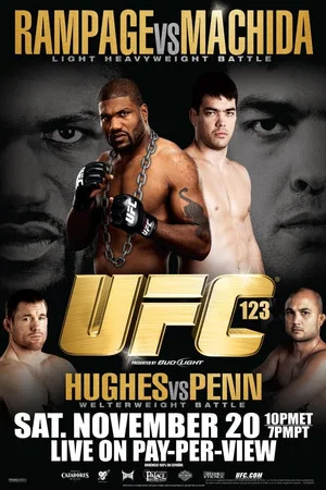 Постер: UFC 123: Rampage vs. Machida