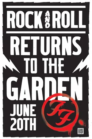 Постер: Foo Fighters Live at Madison Square Garden (June 20, 2021)