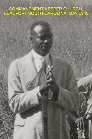 Постер: Commandment Keeper Church, Beaufort South Carolina, May 1940