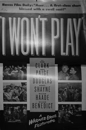 Постер: I Won't Play