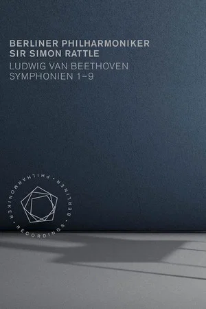 Постер: Beethoven - Symphonies 1-9 (Berliner Philharmoniker, Sir Simon Rattle)