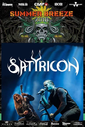 Постер: Satyricon: Live Summer Breeze 2018