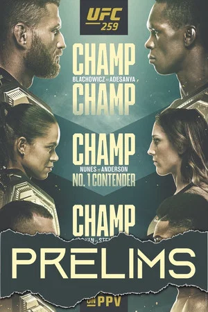 Постер: UFC 259: Blachowicz vs. Adesanya