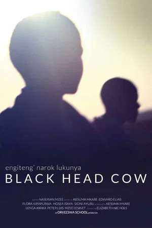 Постер: Black Head Cow