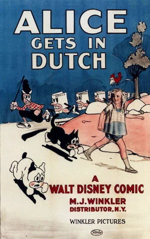 Постер: Alice Gets in Dutch