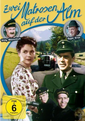 Постер: Zwei Matrosen auf der Alm