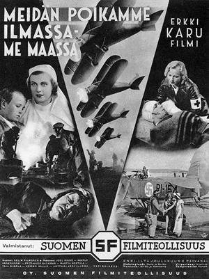 Постер: Meidän poikamme ilmassa – me maassa