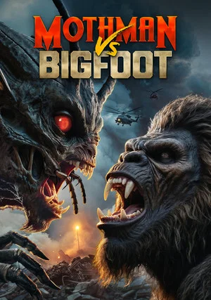 Постер: Mothman Vs Bigfoot