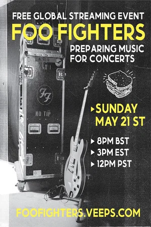 Постер: Foo Fighters: Preparing Music for Concerts