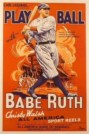 Постер: Play Ball with Babe Ruth