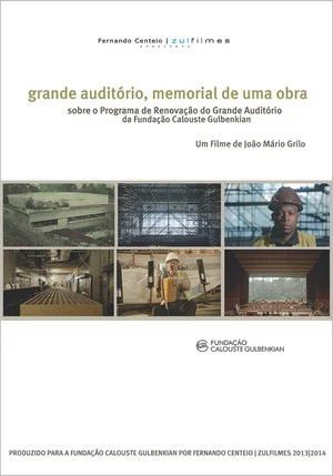 Постер: Grande Auditório, memorial de uma obra