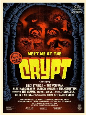 Постер: Billy Strings: Meet Me at the Crypt