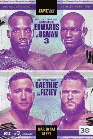 Постер: UFC 286: Edwards vs. Usman 3