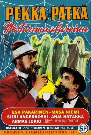 Постер: Pekka ja Pätkä mestarimaalareina